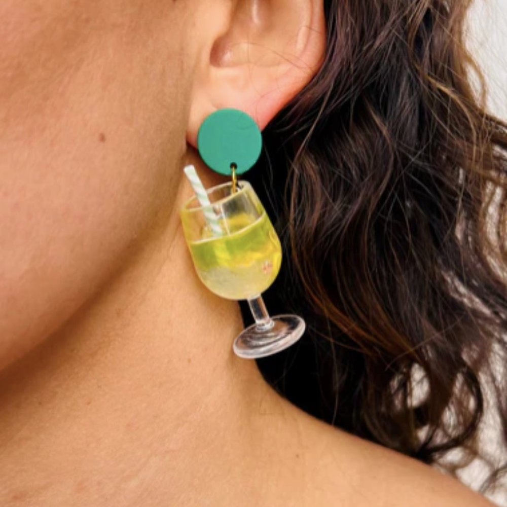 Cocktail Earrings Margarita